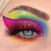 Lentes de contacto de color azul brillante DIAMOND